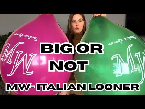 These 24" Balloons Get MASSIVE! Pink & Green ASMR