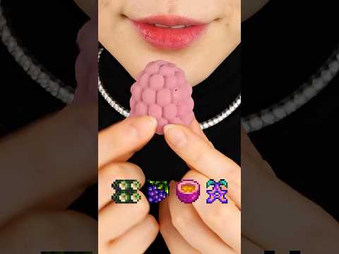 STARDEW VALLEY FOOD ASMR 🍇