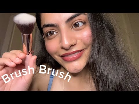 Asmr Hindi |Your best friend 💗 with two brain cells gets you ready for clubbing 