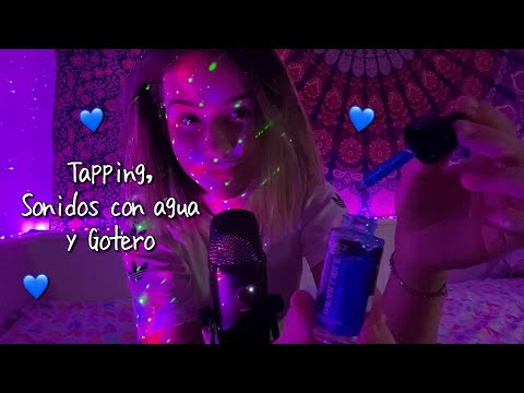 ASMR // Gotero, Tapping y Sonidos con Agua 💦