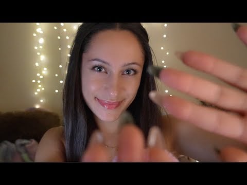 ASMR - sweet popular girl gives you face oil massage #wlw