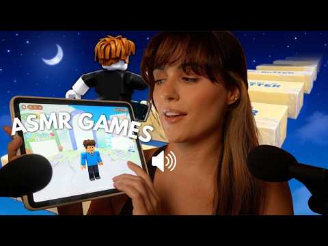 ASMRtist tries Roblox ASMR Games 😴 *it's so satisfying!!*