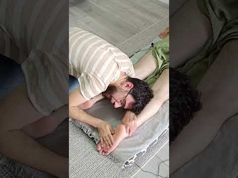 ASMR FOOT AMAZING MASTER MASSAGE #shortvideo #relax #triggersforsleep #massage #asmr #foot