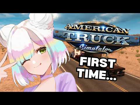 【ATS】driving my truck right after a..... good night's sleep 🤓🚚 truckin' n chillin' 💚【EN/日本語 】