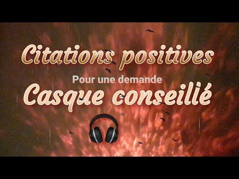 #Asmr francais. #Citations positives,très  proche du micro, pour une demande !