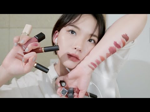 ASMR 최애 립제품 소개 | Favorite Lip Application ASMR (Sub✔️)