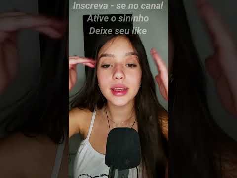 ASMR ALGUNS FATOS SOBRE MIM ( SUSSRROS ) Luiza Aro #shorts