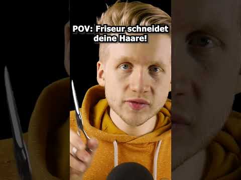 ASMR - POV: Friseur schneidet deine Haare! #shorts #asmr #roleplay #deutscheasmr
