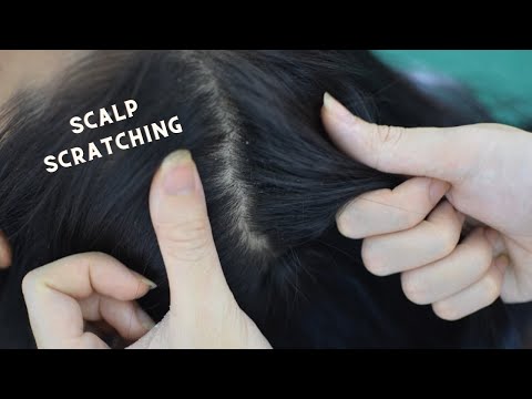 ASMR Hair Brushing, Hair Parting, Hair Treatment For Relieve Anxiety, Insomnia, Headache