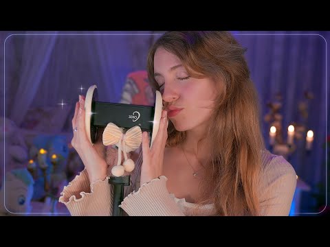 ASMR para SENTIR COSQUILLAS y Dormir 💋 Besitos y Sonidos muy CERQUITA