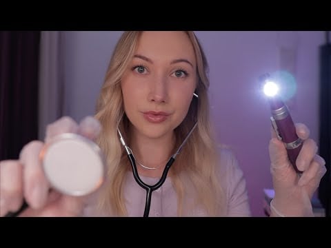 ASMR Repetitive Physical Exam | Over & Over Sleepy Instructions & Tests 🩺 💤