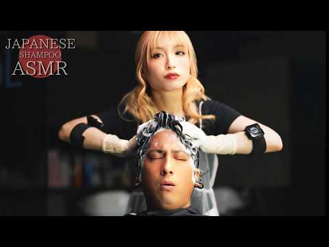 ASMR 極上スタンドシャンプー＆肩・頭皮マッサージ｜癒しのフルコース