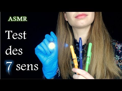 [ASMR] ROLEPLAY Test des 7 sens ! - Multidéclencheurs, Médecin, chuchotement, français