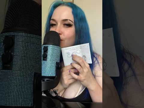 im a genius 🐒🍌 #asmr #whispering #britishaccent #asmrpapersounds #asmrwhispering