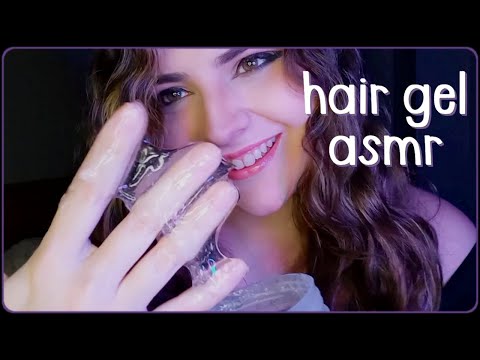 A S M R ~ Best Sticky Trigger EVER: Hair Gel ! ♥