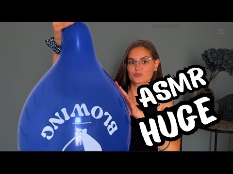 ASMR 🎈 Blowing Up a Blue BalloonAce to Its LIMIT… (It Never Pops!)