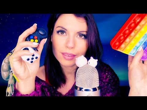 [ASMR SARAH] ICH BRINGE DICH MIT FIDGET-TOYS ZUM EINSCHLAFEN| DEUTSCH