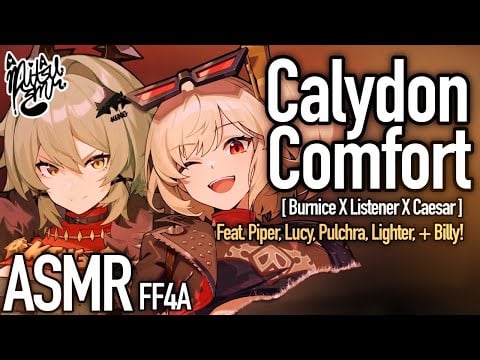 Cozy Holiday Cuddles~ [FF4A ASMR] [Burnice + Caesar ZZZ X Listener] [GF Audio RP] [COLLAB]