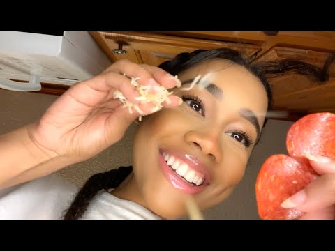 ASMR I Eat Your Face & Turn You Into Pizza(Face Touching)(Personal Attention)🍕