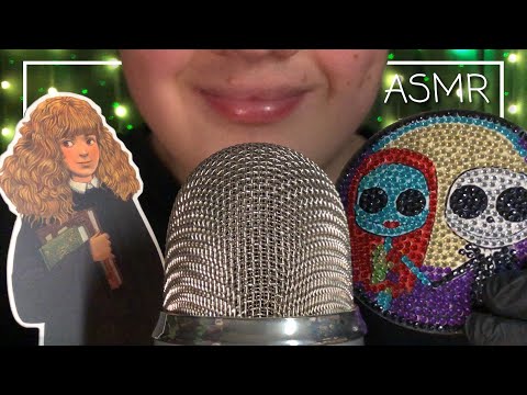 ASMR zum Abschalten ✨ Mic Scratching, Holz & Diamond Painting! (Deutsch/German)