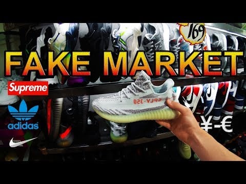 FAKE MARKET in CINA a SHANGHAI Ep. 2 (Imitazioni SUPREME, YEEZY, NIKE, GUCCI, magliette e scarpe)