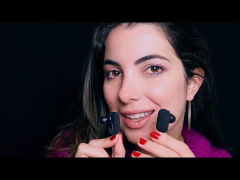 ASMR: L e R bem de pertinho no pé do seu ouvido - Sweet Carol