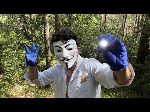 ASMR - TEST de NERVIOS CRANEALES en EL BOSQUE🌲 - Roleplay Español