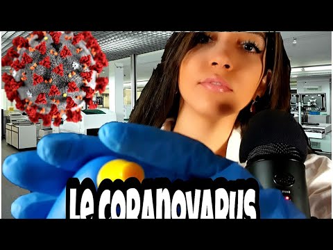 ASMR FRANÇAIS PARTIE 131 : ROLEPLAY MÉDECIN (LE CORONAVIRUS) #asmr #roleplay #brushing #coronavirus