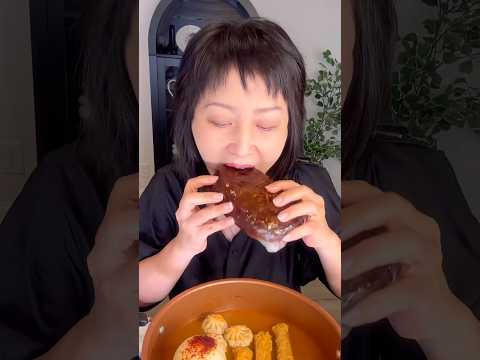 Eating 10x spicy buldak burritos for the first time… #food #eating #mukbang #noodles