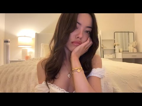 ASMR let’s talk mental health , whispered rambles ♡