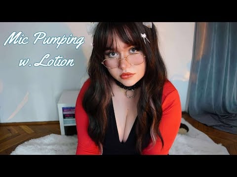 ASMR ♡ Mic triggers with Lotion For Sleep💦