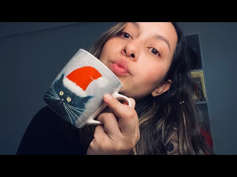 ASMR ✨ (roleplay) SOY TU NOVIA Y TE AYUDO A DORMIR RÁPIDO Y RICO ‼️🤤 ALERTA susurros⚠️ !!