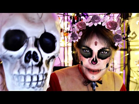 ASMR LA CATRINA EN LA CLINICA DEL SUEÑO🥱DIA DE LOS MUERTOS  😴PERSONAL ATTENTION😴