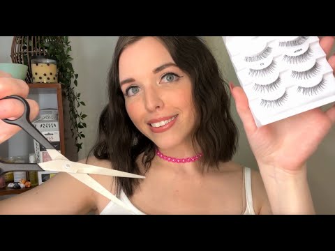 Beauty Salon RP (ASMR) 💈 | Haircut, Eyebrows, Lashes, Lip Gloss, Soft Spoken