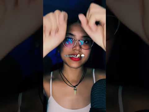 ASMR coconut 🥥🌧️