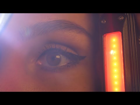 ASMR EYE CHECK 👁️ Removing your floaters in your eyes