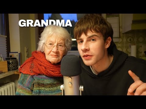 ASMR My GRANDMA Answers Your Questions