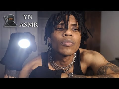 ASMR But your Doctor is a YN 🥷🏽 | Cranial Nerve Exam
