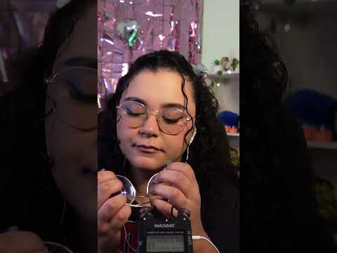 ASMR  tapping no oculos