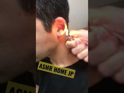 【ASMR】Ear BURNING/ Burning part/Fire shaving   #asmr #earburn #earburningsounds