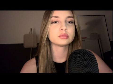 My first time brushing your face ASMR