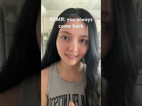 you always come back 🤍#asmr #girlfriendasmr #whispering #cozyvibes #sleepasmr