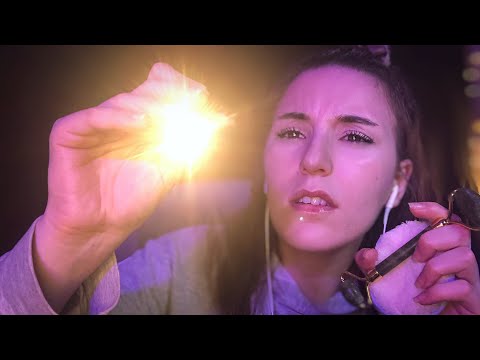 Doing ASMR to Your Face // Fishbowl, New Face, Something in Your Eye, Energy Cleanse