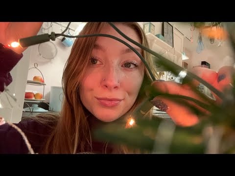 ASMR | you are the Christmas tree 🎄✨