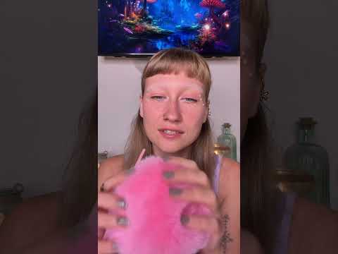 ASMR mic pampering for relaxation and role play