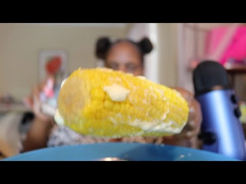 COB CORN ASMR EATING SOUNDS