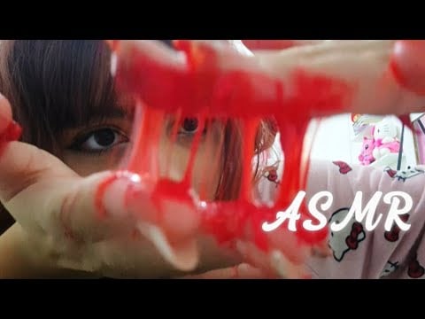 ASMR Caseirinho Binaural (Mouth Sounds, Slime, tapping, etc...)