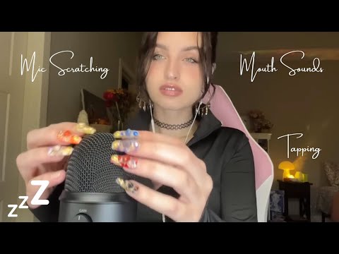 Beebee ASMR Mic Scratching no Cover Compilation | Fast & Aggressive, Mic Tapping, Peace and Chaos