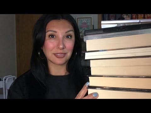 Soft Spoken Thrifted Book and DVD 📀 Haul| Gum Chewing ASMR 