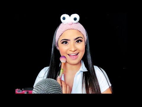 ASMR:ME MAQUIANDO (extremamente relaxante)